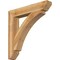 Ekena Millwork Thorton Slat Rough Sawn Bracket, Western Red Cedar, 6"W x 38"D x 38"H BKT06X38X38THR06RWR - alternate 1